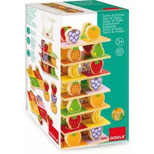 Goula 55199 Tour de Fruits en Bois - Jouet Éducatif - Publicité Goula 55199 Tour de Fruits en Bois - Jouet Éducatif - Publicité