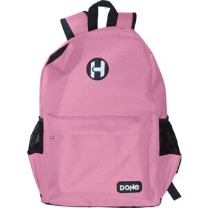 Sac à Dos DOHE Rose - Double Compartiment Polyester Résistant Sac à Dos DOHE Rose - Double Compartiment Polyester Résistant