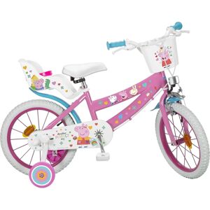 Toimsa Bicicleta Rosa 16 Polegadas para Crianças - Peppa Pig Toimsa Bicicleta Rosa 16 Polegadas para Crianças - Peppa Pig