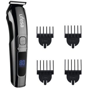 Ufesa MB6000 Cortapelos - 4 peines - 80 min batería - Negro Ufesa MB6000 Cortapelos - 4 peines - 80 min batería - Negro