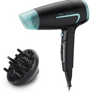 Secador Ufesa Trip&Dry 1600W - Viagem, Dobrável, Preto, Azul Secador Ufesa Trip&Dry 1600W - Viagem, Dobrável, Preto, Azul