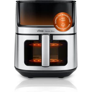 Freidora de Aire UFESA Heron Max - 8L, Vapor, Resistencia Doble - Electrodoméstico de Cocina Freidora de Aire UFESA Heron Max - 8L, Vapor, Resistencia Doble - Electrodoméstico de Cocina
