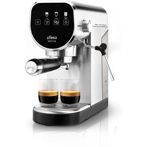Cafetera Ufesa Sienna - 20 bares, 0.9L, Espresso, Inox Cafetera Ufesa Sienna - 20 bares, 0.9L, Espresso, Inox