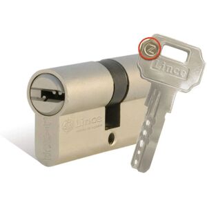 Cilindro de Seguridad Lince Latón Acero - Leva Larga - 64mm Cilindro de Seguridad Lince Latón Acero - Leva Larga - 64mm