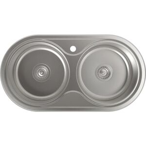 Cata R-2 AG Stainless Steel Top-mounted Sink - Kitchen Type Cata R-2 AG Stainless Steel Top-mounted Sink - Kitchen Type