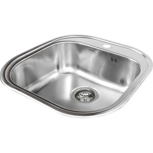 Cata CS-1 Stainless Steel Rectangular Sink - 1 Bowl - Kitchen Sink Cata CS-1 Stainless Steel Rectangular Sink - 1 Bowl - Kitchen Sink