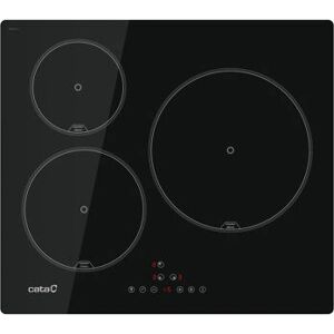 CATA IB 6303E2 BK Piano cottura induzione incassato nero 60cm 3 zone CATA IB 6303E2 BK Piano cottura induzione incassato nero 60cm 3 zone