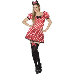BigBuy Vuxen Röd Fantasy Kostym - 2 Delar BigBuy Vuxen Röd Fantasy Kostym - 2 Delar