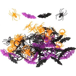 BigBuy Halloween Dekorációk - 72 db Pók Denevér BigBuy Halloween Dekorációk - 72 db Pók Denevér