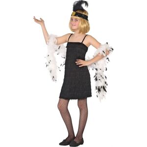BigBuy Costume Charleston Nero per Bambini 7-9 - Costume BigBuy Costume Charleston Nero per Bambini 7-9 - Costume