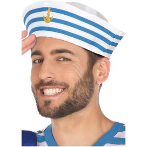 Brand Model Sailor Cap - Accessory Hat - Blue - Adult Brand Model Sailor Cap - Accessory Hat - Blue - Adult