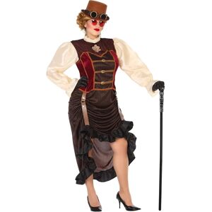 BigBuy Brown Steampunk Adult Costume - Dress BigBuy Brown Steampunk Adult Costume - Dress