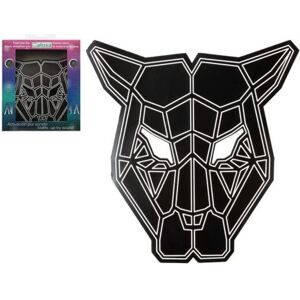 BigBuy Karnevalsmaske LED Toro Weiß/Schwarz - Karnevalsmaske BigBuy Karnevalsmaske LED Toro Weiß/Schwarz - Karnevalsmaske