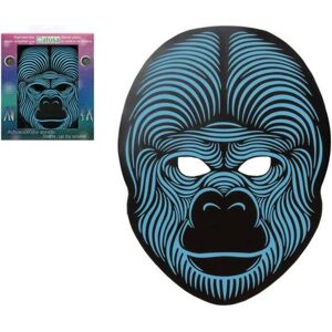 BigBuy Gorilla LED Masker voor Volwassenen - Party Accessoire BigBuy Gorilla LED Masker voor Volwassenen - Party Accessoire