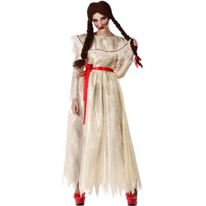 BigBuy Kostüm für Erwachsene Possessed Girl Weiß - Kostüme BigBuy Kostüm für Erwachsene Possessed Girl Weiß - Kostüme