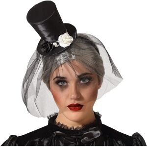 BigBuy Carnival Zwarte Weduwe Hoofdband - Halloween BigBuy Carnival Zwarte Weduwe Hoofdband - Halloween