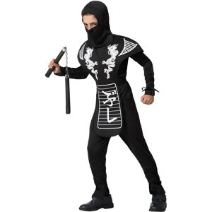 Costume de Ninja Enfant Noir et Blanc - 3-4 ans - Publicité Costume de Ninja Enfant Noir et Blanc - 3-4 ans - Publicité