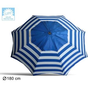 BigBuy Garden Sunshade Stripes Ø 180 cm BigBuy Garden Sunshade Stripes Ø 180 cm