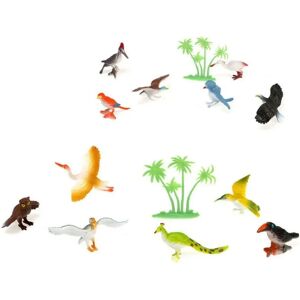 BigBuy Kinderset Wilde Dieren - Jungle 20x19cm BigBuy Kinderset Wilde Dieren - Jungle 20x19cm