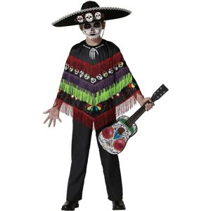 BigBuy Skelet Poncho Kostuum voor Kinderen 7-9 - Kostuum BigBuy Skelet Poncho Kostuum voor Kinderen 7-9 - Kostuum