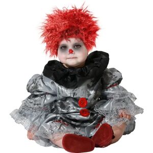 BigBuy Bloody Clown Grey Costume for Babies 6-12 Months - Costume BigBuy Bloody Clown Grey Costume for Babies 6-12 Months - Costume