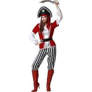BigBuy Piratenkostuum - Rood - Volwassenen BigBuy Piratenkostuum - Rood - Volwassenen