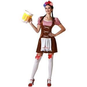 BigBuy German Waitress Brown Costume for Adults - Costumes for Adults BigBuy German Waitress Brown Costume for Adults - Costumes for Adults