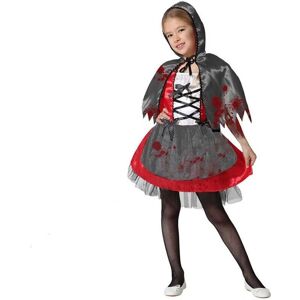 BigBuy Roodkapje Bloedige Kostuum voor Kinderen - Carnaval & Feest BigBuy Roodkapje Bloedige Kostuum voor Kinderen - Carnaval & Feest
