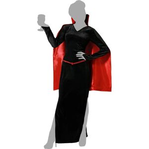 Costume Vampiress BigBuy - Vestito nero per adulti Costume Vampiress BigBuy - Vestito nero per adulti