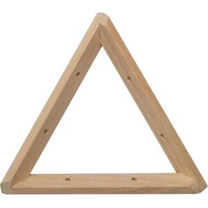 Astigarraga - Support d'étagère en bois naturel 20x20 cm - Publicité Astigarraga - Support d'étagère en bois naturel 20x20 cm - Publicité
