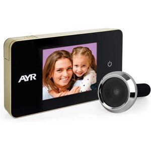 AYR 7560 Digitale deurspion chroom - Video-deurintercom AYR 7560 Digitale deurspion chroom - Video-deurintercom