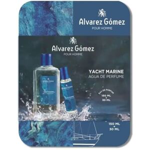 Set di Profumi Alvarez Gomez Yacht Marine - Uomo, 2 Pezzi Set di Profumi Alvarez Gomez Yacht Marine - Uomo, 2 Pezzi