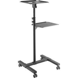 Soporte de Proyector Fonestar SPS-403N - Altura ajustable, estantes metálicos, negro Soporte de Proyector Fonestar SPS-403N - Altura ajustable, estantes metálicos, negro