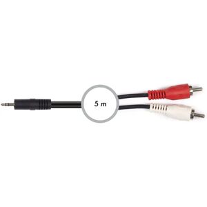 FONESTAR AA-727-5 - 5m Audiokabel - Jack 3.5mm, 2 RCA FONESTAR AA-727-5 - 5m Audiokabel - Jack 3.5mm, 2 RCA