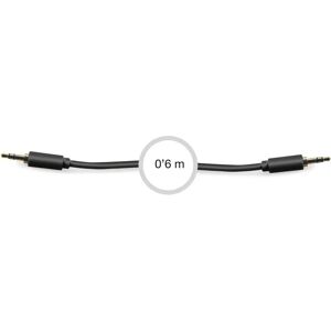 FONESTAR AA-709N-060 - 0,6m Audio Kabel - Jack 3,5mm Mannelijk-Mannelijk FONESTAR AA-709N-060 - 0,6m Audio Kabel - Jack 3,5mm Mannelijk-Mannelijk