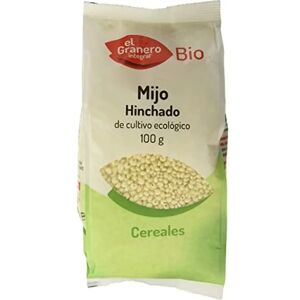 El Granero Integral Organic Swollen Millet - Puffed Millet 100g El Granero Integral Organic Swollen Millet - Puffed Millet 100g