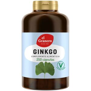 El Granero Integral Ginkgo Biloba 250 Capsules - Dietary Supplement El Granero Integral Ginkgo Biloba 250 Capsules - Dietary Supplement