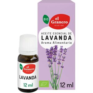 El Granero Integral Óleo Essencial de Lavanda Orgânico 12 ml - Óleo Essencial El Granero Integral Óleo Essencial de Lavanda Orgânico 12 ml - Óleo Essencial