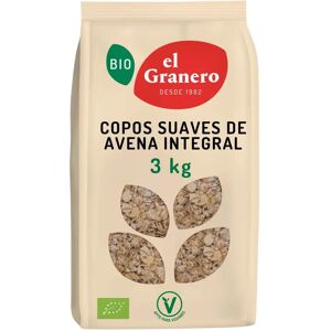 El Granero Integral Flocos de aveia integral orgânica - Macios - 3kg El Granero Integral Flocos de aveia integral orgânica - Macios - 3kg