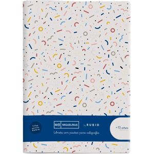 Cahier Miquelrius Blond A4 50 pages lignes doubles - Cahier - Publicité Cahier Miquelrius Blond A4 50 pages lignes doubles - Cahier - Publicité