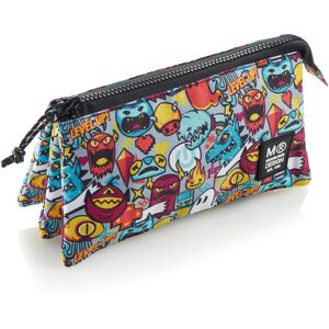 APLI KIDS Level Up Triple Recycled Pencil Case - Stationery APLI KIDS Level Up Triple Recycled Pencil Case - Stationery