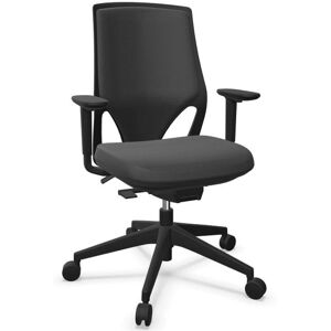 Chaise de Bureau Actiu Efit 10 - Dossier Haut, Ajustable, Noir - Publicité Chaise de Bureau Actiu Efit 10 - Dossier Haut, Ajustable, Noir - Publicité