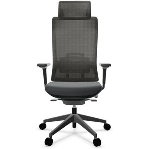 Chaise de Bureau ACTIU Tnk Flex Carbon Black - Support Ergonomique - Publicité Chaise de Bureau ACTIU Tnk Flex Carbon Black - Support Ergonomique - Publicité