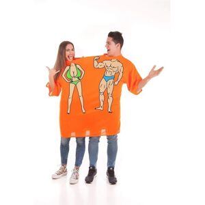 BigBuy Orange Beach Double M/L Adults Carnival Costume - Costumes BigBuy Orange Beach Double M/L Adults Carnival Costume - Costumes