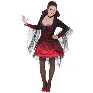 BigBuy Madame Red Lux M/L Costume - 2 Pieces for Adults BigBuy Madame Red Lux M/L Costume - 2 Pieces for Adults