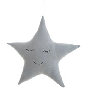 BigBuy Kinderkussen Ster 51 x 51 cm Grijs - Kussen BigBuy Kinderkussen Ster 51 x 51 cm Grijs - Kussen
