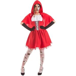 BigBuy Red Riding Hood Costume - Halloween 3 Pieces BigBuy Red Riding Hood Costume - Halloween 3 Pieces