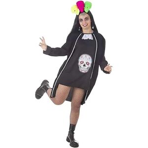 Costume multicolore Catrina Calaveras di Creaciones Llopis - Costumi Costume multicolore Catrina Calaveras di Creaciones Llopis - Costumi