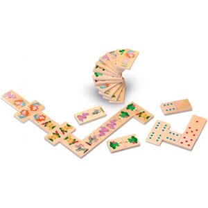 Cayro Domino Reversible de Madera para Niños - Juguete Educativo Cayro Domino Reversible de Madera para Niños - Juguete Educativo