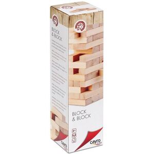Cayro Blocs en Bois Naturel - 54 Pièces - Jeu de Tour Classique - Publicité Cayro Blocs en Bois Naturel - 54 Pièces - Jeu de Tour Classique - Publicité